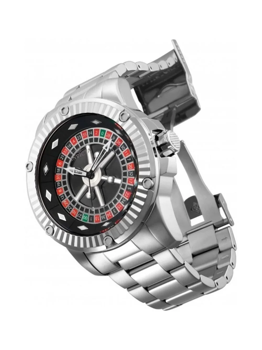 NWT Invicta Specialty Casino Automatic Black Dial Men's Watch